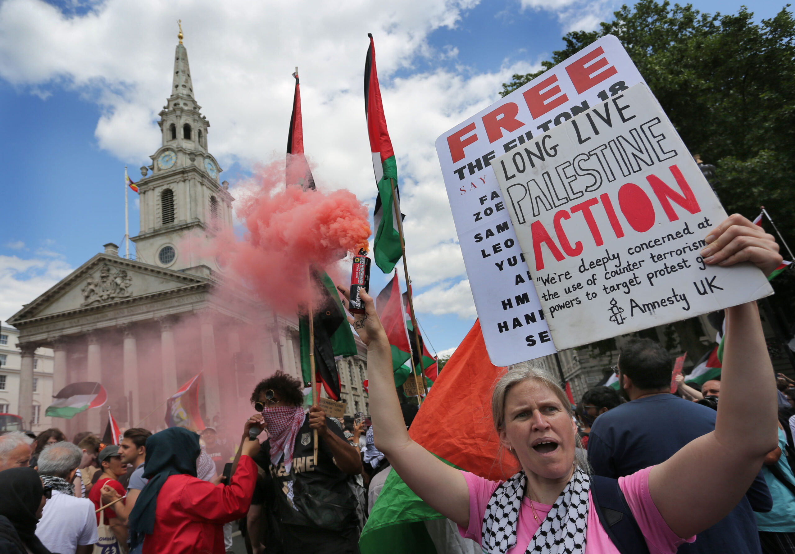 Protest is not terrorism! Defend Palestine Action!