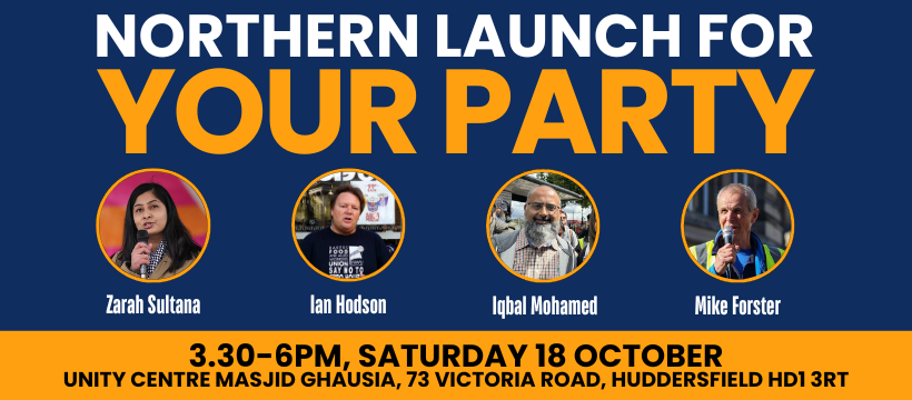 Northern March for the New Party – March details